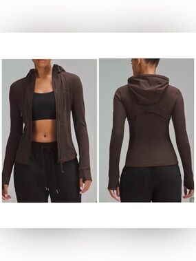 NWOT Lululemon Hooded Define Jacket Nulu Espresso Size 6